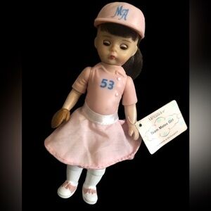 McDonald's 2005 Madame Alexander Team Mates Girl Toy #3 with tag not played with